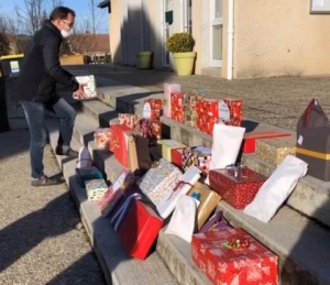 Lantriac : 160 boîtes de Noël récupérées pour les plus démunis