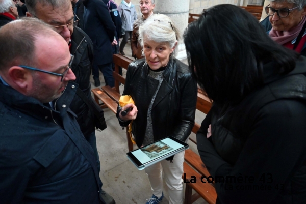 Huguette Liogier, maire de Lapte||