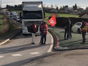 Sainte-Sigolène : un nouveau barrage filtrant jeudi matin avant la manifestation au Puy