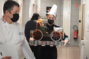 Yssingeaux : les Croquembouches couronnent les pâtissières à l&#039;ENSP