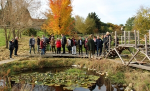 Au Jardin Mirandou à Montfaucon. Crédit Benoit Collaudin