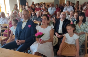 Mariage : Ludwig et Pamela à Queyrières