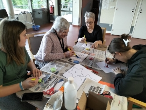 Sainte-Sigolène : rencontre intergénérationnelle à l&#039;Ehpad avec les collégiens