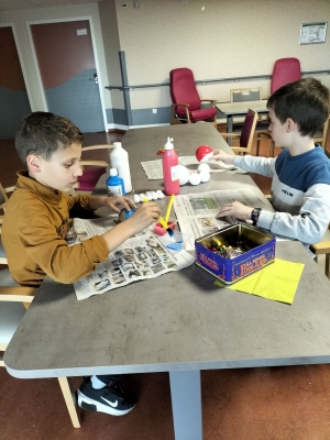 Sainte-Sigolène : rencontre intergénérationnelle à l&#039;Ehpad avec les collégiens