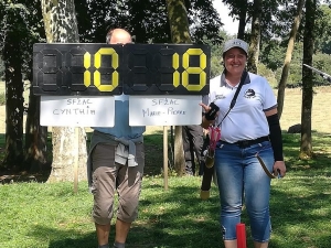 Bas-en-Basset : Marie-Pierre Denis médaillée de bronze en tir à l&#039;arc 3D