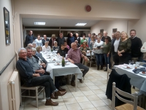 Monistrol-sur-Loire : les classards de 1973 de retour à la même table