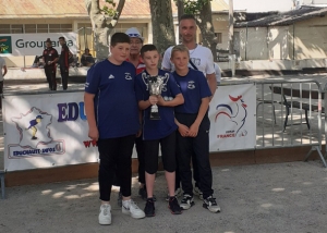 Yssingeaux : trois cadets qualifiés pour les championnats de France de pétanque