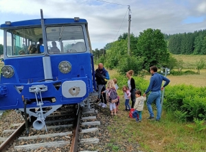 Saint-Pal-de-Mons : le train reprend du service pour les écoliers de &quot;Lichemialle&quot;