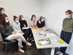 Yssingeaux : les lycéennes d&#039;Eugénie-Joubert au pôle multisensoriel de Brives-Charensac