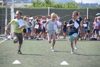 Monistrol-sur-Loire : 320 écoliers à courir, lancer et sauter sous le soleil