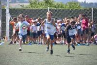 Monistrol-sur-Loire : 320 écoliers à courir, lancer et sauter sous le soleil