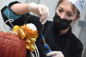 Le 18e concours de pâtisserie des Croquembouches à Yssingeaux en photos