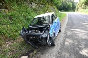 Saint-Maurice-de-Lignon : une voiturette accidentée sur l'ex-RN88
