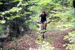 Un parcours éphémère à faire en VTT puis trail à Queyrières