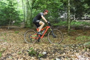 Un parcours éphémère à faire en VTT puis trail à Queyrières