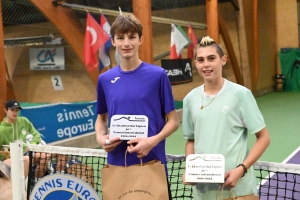 Tennis : des finales entre compatriotes au tournoi 15-16 ans du Chambon-sur-Lignon