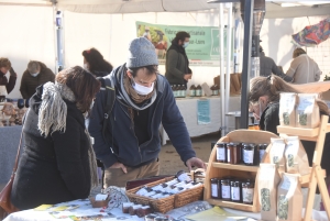 Retournac : le marché de Noël est en place devant la mairie