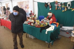 Retournac : le marché de Noël est en place devant la mairie