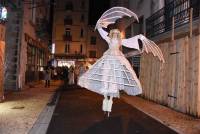 Yssingeaux : un spectacle de rue pour lancer les illuminations et festivités