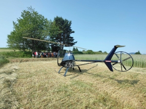 Yssingeaux : il veut organiser des baptêmes d&#039;hélicoptères, les riverains de &quot;Vourze&quot; réticents