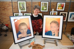 Sainte-Sigolène : l&#039;exposition artistique en photos