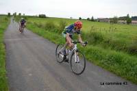 Etienne Romieu, prometteur sur route et en VTT.