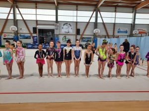 Gym : des victoires pour Monistrol en gymnastique rythmique