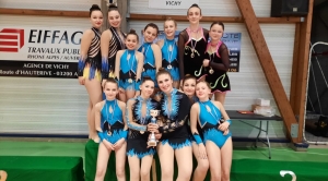 Gym : des victoires pour Monistrol en gymnastique rythmique