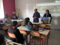 Sainte-Sigolène : des collégiens dans la peau des écoliers d&#039;antan