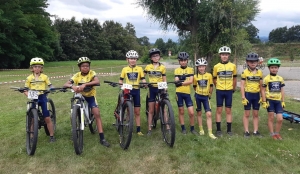 Cyclisme : les jeunes du Vélo Club du Velay au Trophée Départemental du Jeune Vététiste de Savigneux