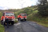 Fay-sur-Lignon : les pompiers s&#039;entraînent avec leurs voisins de Saint-Martin-de-Valamas