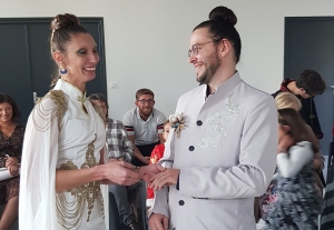 Mariage : Isabelle et Gaëtan à Saint-Pierre-Eynac