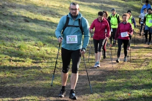 Défi vellave à Monistrol : la marche nordique