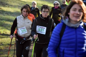 Défi vellave à Monistrol : la marche nordique