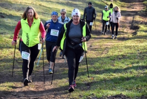 Défi vellave à Monistrol : la marche nordique