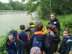 Yssingeaux : les écoliers de Jean-de-la-Fontaine aux étangs de Bas-en-Basset