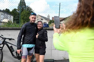 Tence : Felix Delolme et Marie Tombelaine à l&#039;aise sur le vétathlon Mazetençois