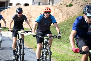 Tence : Felix Delolme et Marie Tombelaine à l&#039;aise sur le vétathlon Mazetençois