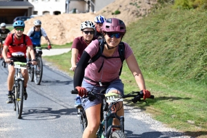 Tence : Felix Delolme et Marie Tombelaine à l&#039;aise sur le vétathlon Mazetençois