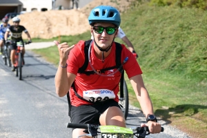 Tence : Felix Delolme et Marie Tombelaine à l&#039;aise sur le vétathlon Mazetençois