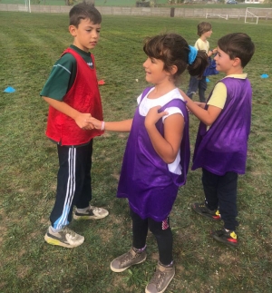 Rencontre sportive à l&#039;école publique de Saint-Maurice-de-Lignon