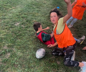 Rencontre sportive à l&#039;école publique de Saint-Maurice-de-Lignon