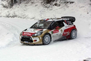 Sébastien Loeb et Daniel Elena. Photo Stéphane Poinas