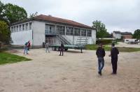 Le projet des deux lycées prévoit la construction d&#039;une salle polyvalente pour remplacer le gymnase (photo) et l&#039;amphithéâtre, vétustes.