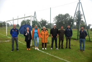 Araules : de nouveaux aménagements au stade de foot de Pialevialle