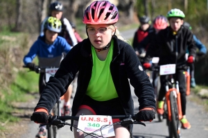 150 jeunes aux championnats UNSS de VTT à Saint-Julien-Chapteuil