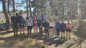 150 jeunes aux championnats UNSS de VTT à Saint-Julien-Chapteuil