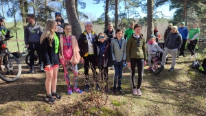 150 jeunes aux championnats UNSS de VTT à Saint-Julien-Chapteuil