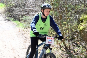 150 jeunes aux championnats UNSS de VTT à Saint-Julien-Chapteuil