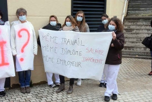 Santé : les SSIAD d&#039;Yssingeaux et Dunières en grève pour une égalité de traitement